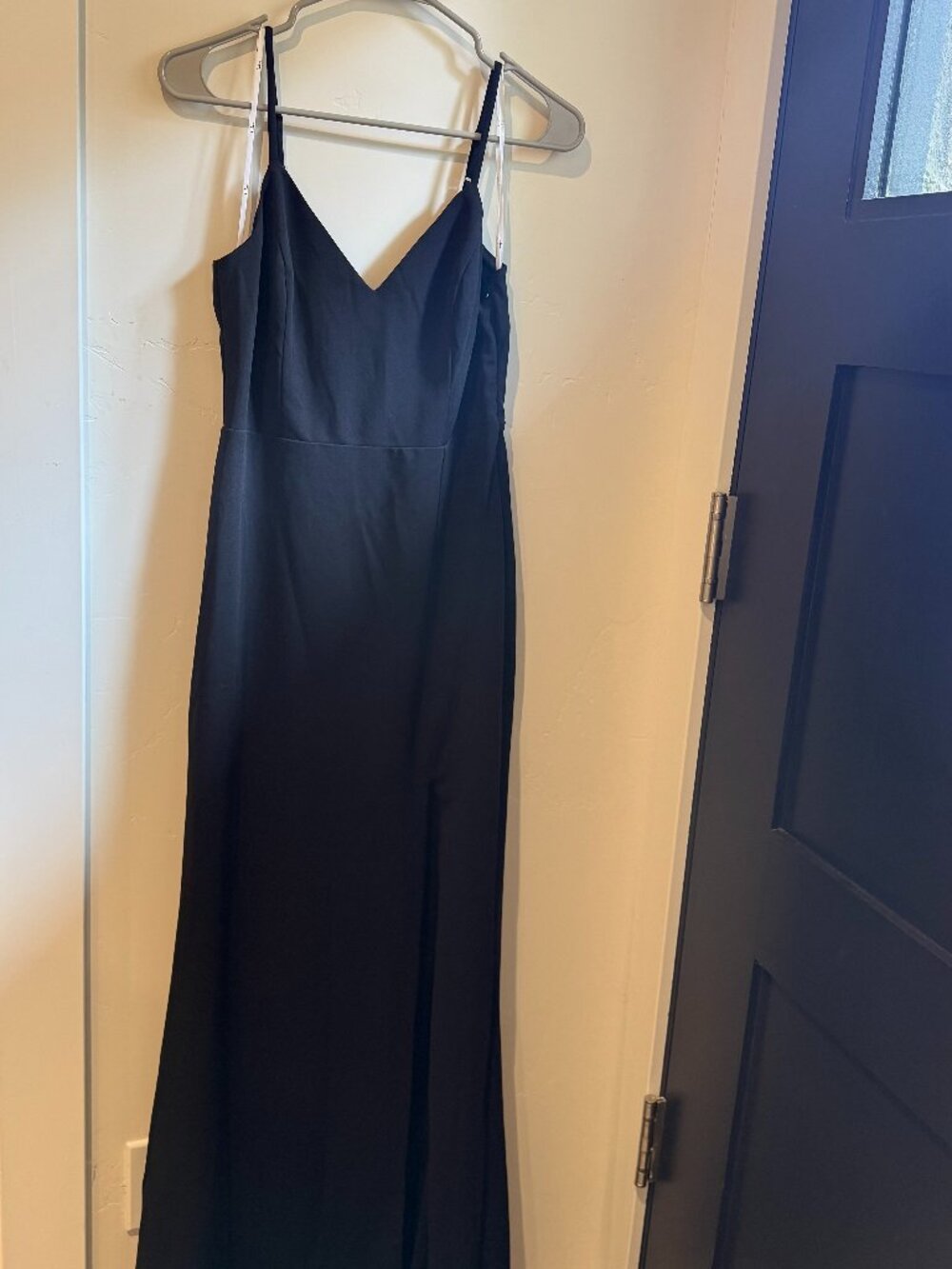 Lulu's Eloquent Ease Black Sleeveless Mermaid Maxi Dress